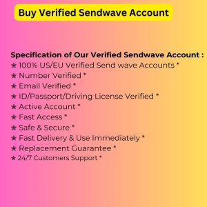 Buy Verified Sendwave Accounts