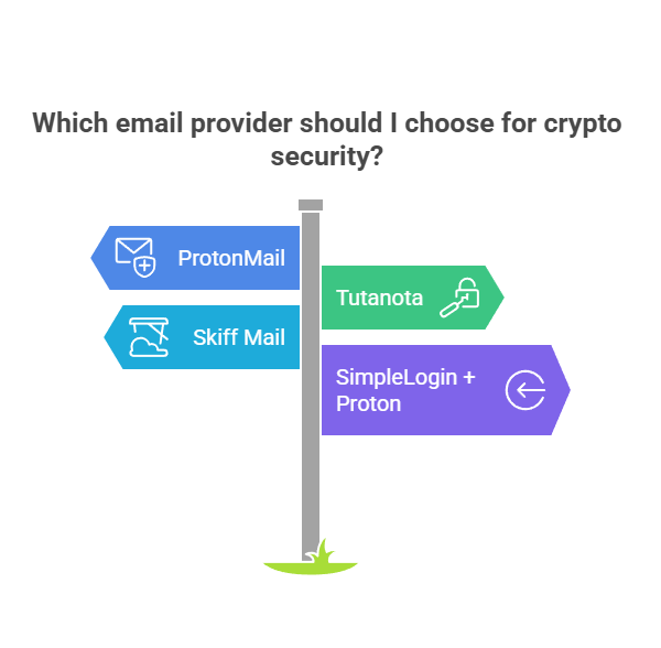 Best Email Providers for Crypto