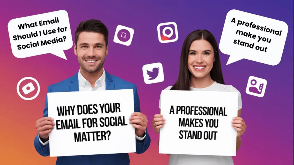 Why Does Your Email for Social Media Matter