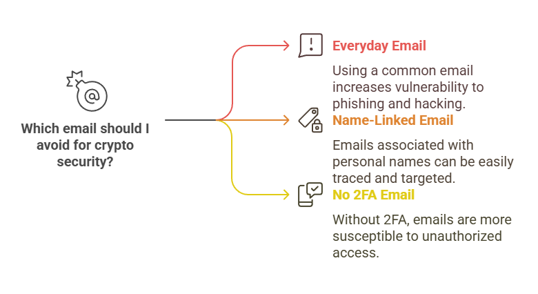 what email should i use for crypto