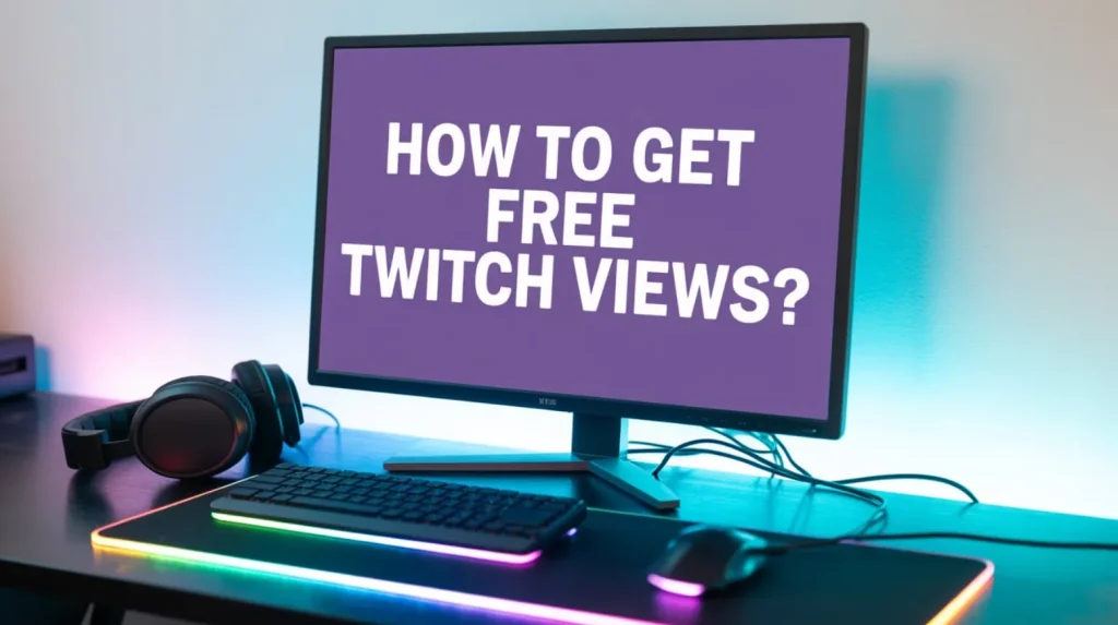 How to Get Free Twitch Views