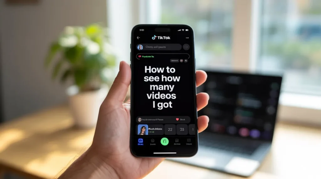 How to See How Many Videos I Got on TikTok