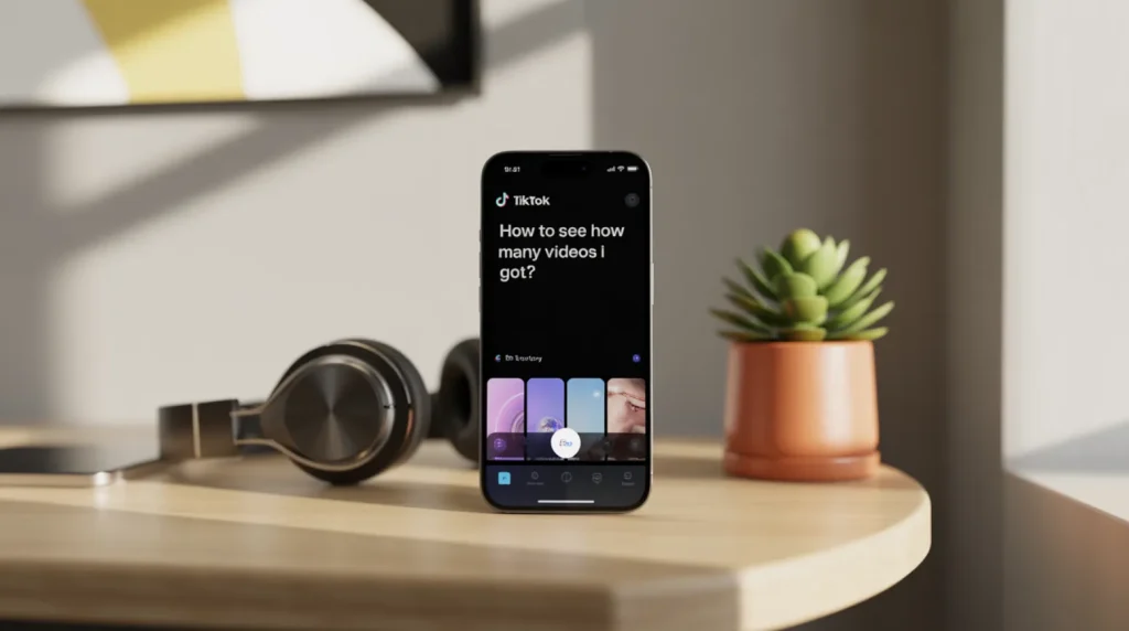 How to See How Many Videos I Got on TikTok 