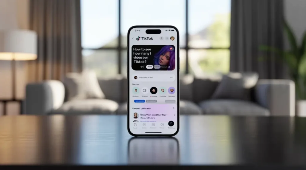 How to See How Many Videos I Got on TikTok