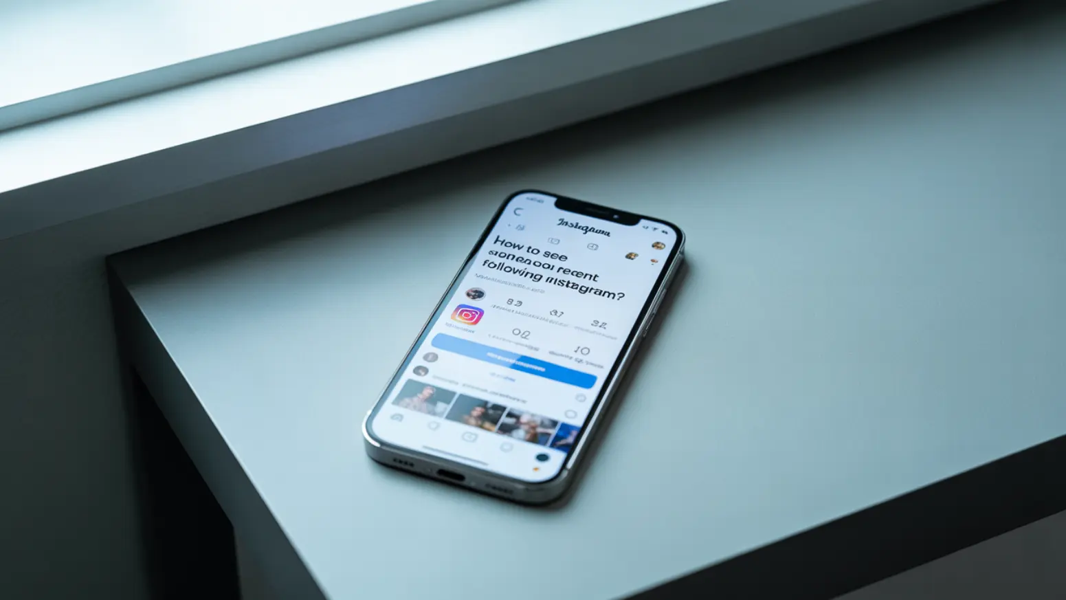 How to See Someone Recent Following on Instagram