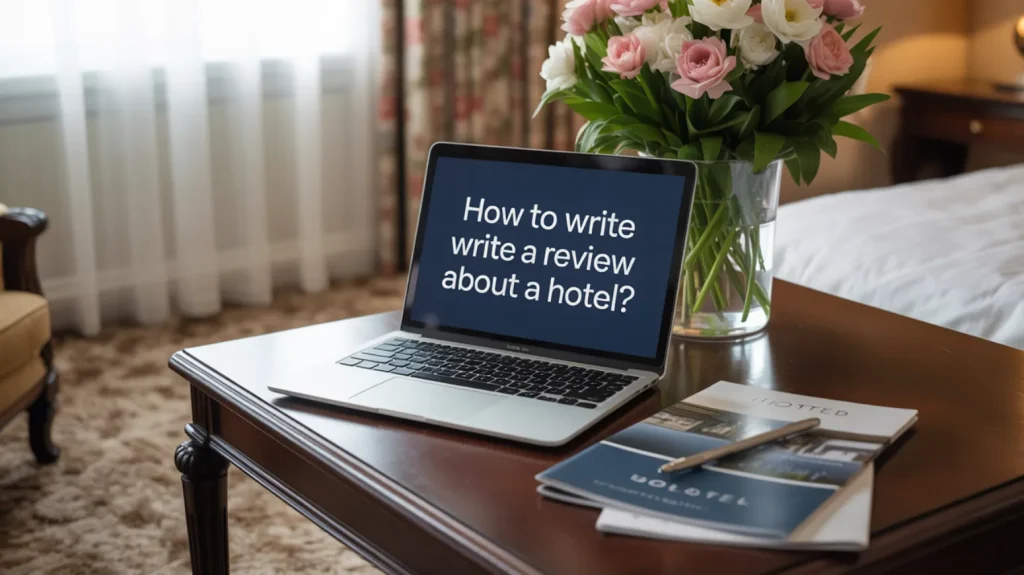How to Write a Review About a Hotel
