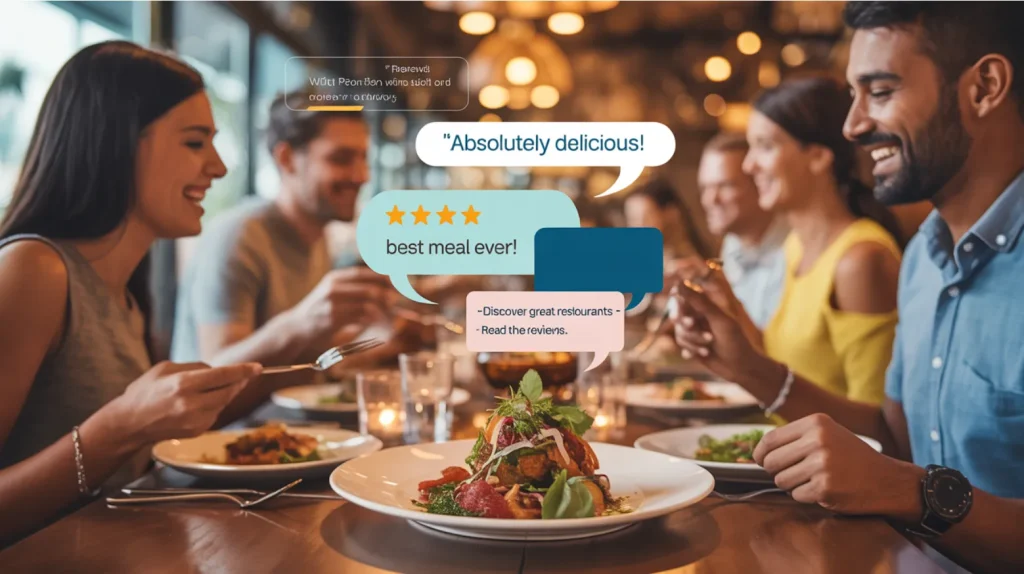 Positive Reviews for Food