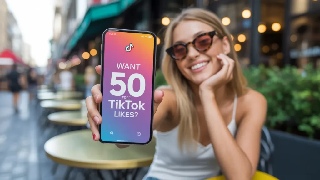 Want 50 Free TikTok Likes 
