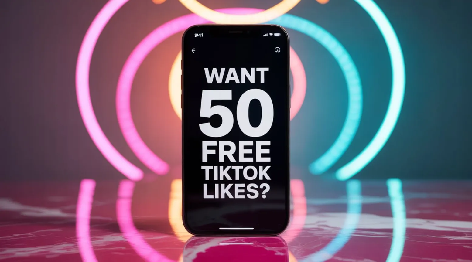Want 50 Free TikTok Likes
