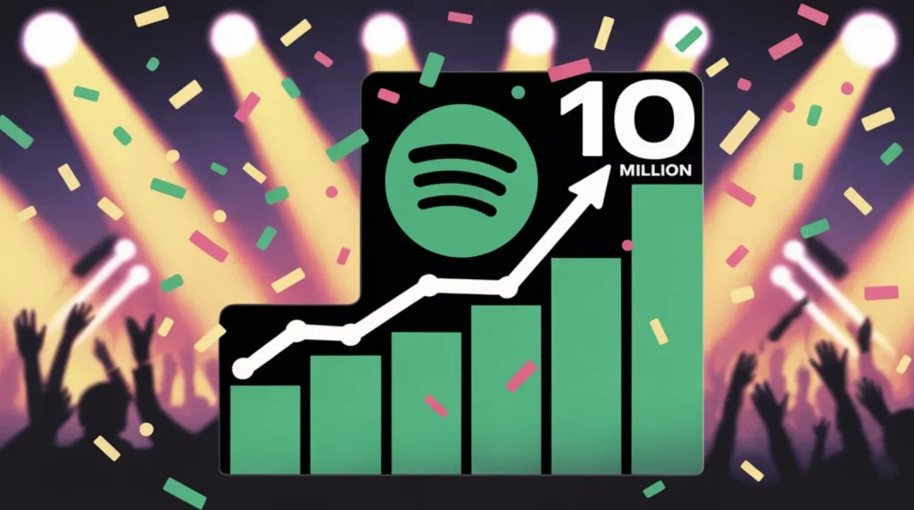 how many monthly listeners on spotify is good